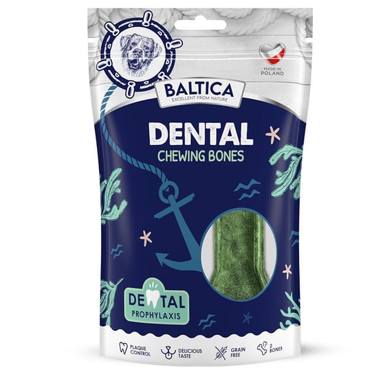 Baltica Kości Do Żucia Dental 1Szt Gryzak Dentystyczny Baltica