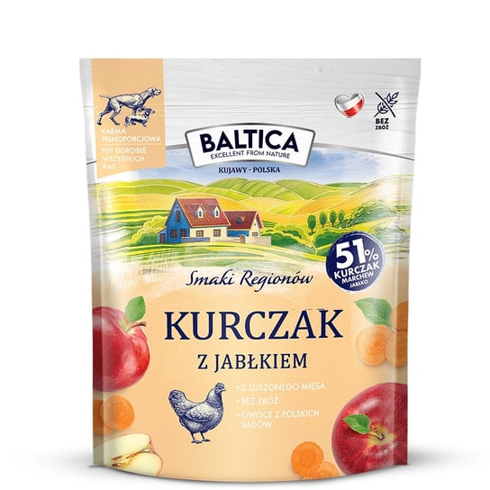 Baltica Kurczak Z Jabłkiem 1Kg Baltica