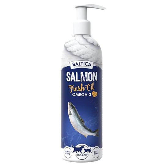 Baltica Olej z łososia Atlantyckiego Salmon Fresh Oil 400ml Baltica