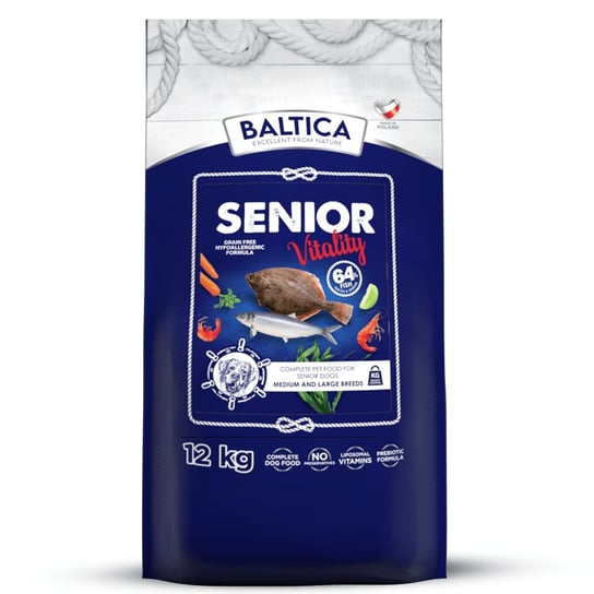 BALTICA Senior Vitality M&L 12 kg Baltica