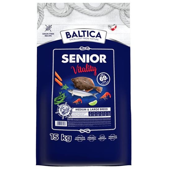 Baltica Senior Vitality M/L 15Kg Baltica