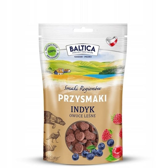 Baltica Smaki Regionów indyk / owoce leśne 100 g Baltica