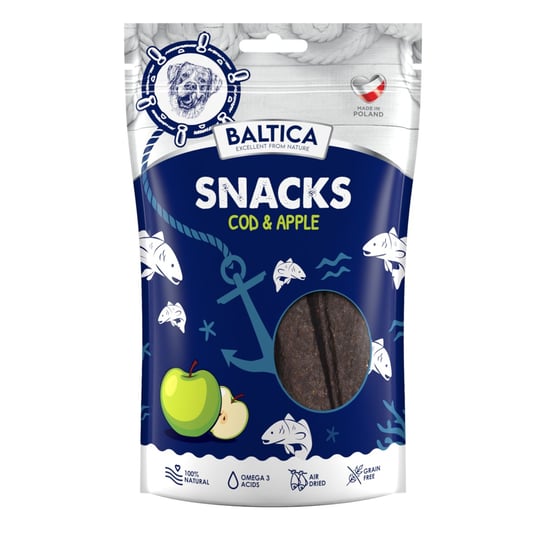 BALTICA Snacks Cod & Apple 80g Baltica