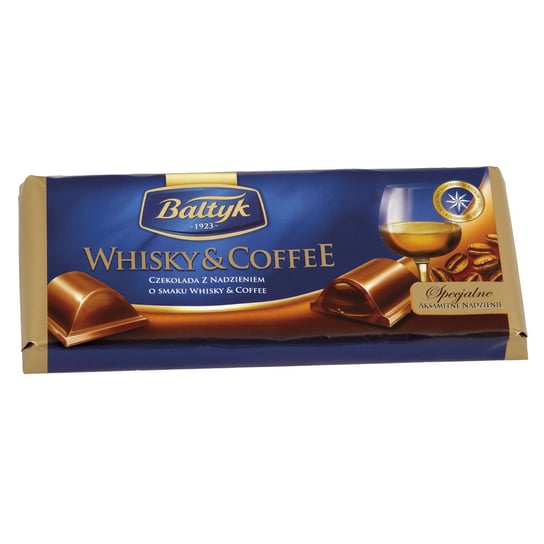 Bałtyk czekolada nadziewana whisky & coffee 148g Bałtyk