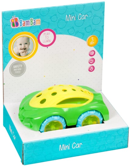 Bam-Bam, zabawka interaktywna Mini autko Bam Bam