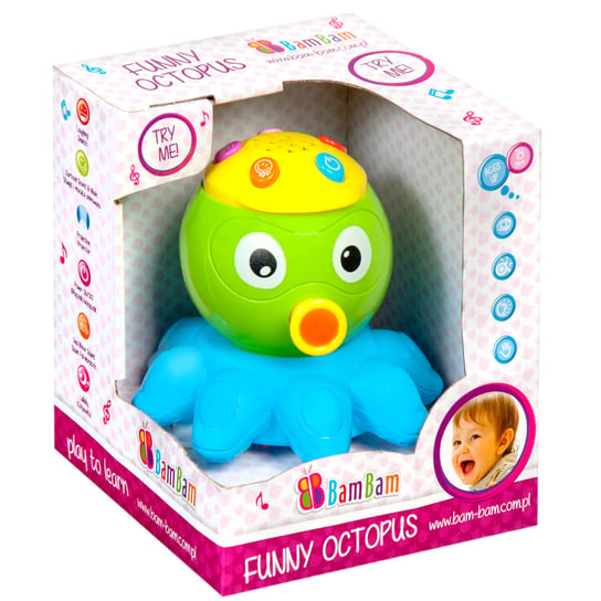 Bam-Bam, zabawka interaktywna Ośmiornica Bam Bam