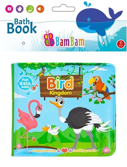 BamBam, książeczka do kąpieli Ptaki Bam Bam