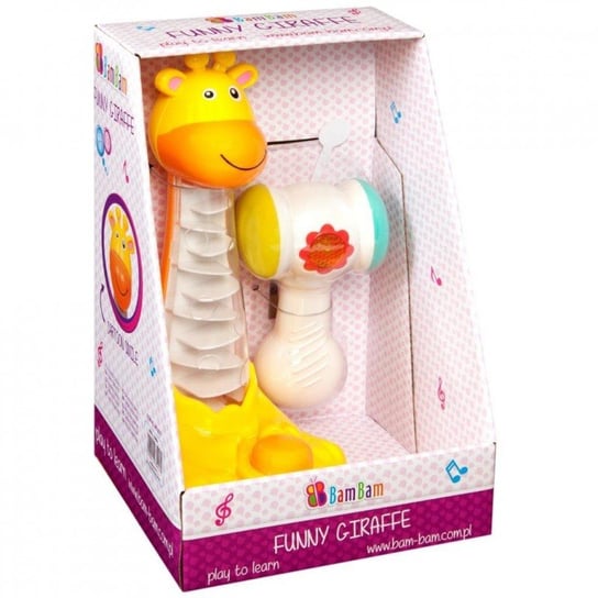 BamBam, zabawka interaktywna Zabawna żyrafa Bam Bam
