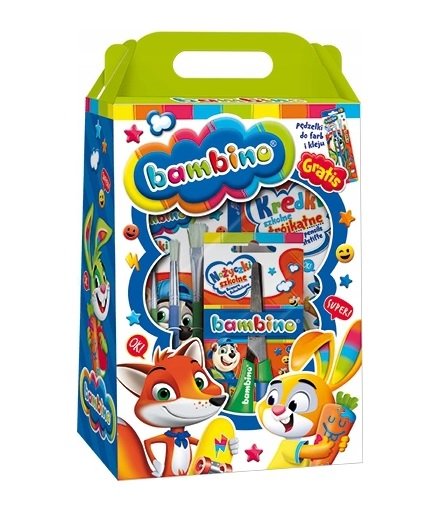 Bambino, Zestaw upominkowy, wyprawka szkolna Bambino