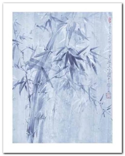 Bamboo Leaves I plakat obraz 24x30cm Wizard+Genius