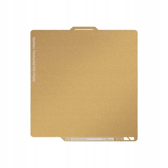 Bambu Lab Textured Plate Gold Złota Teksturowana Płyta Stołu PEI Bamboo