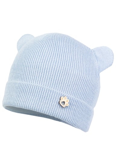 Bambusowa czapka niemowlęca na wiosnę TED błękit Jamiks