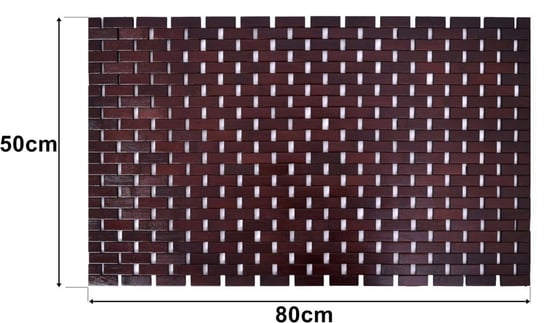 BAMBUSOWA MATA ŁAZIENKOWA - WENGE Inna marka