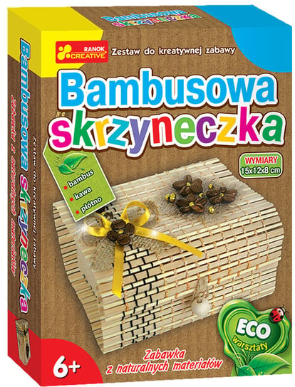 Bambusowa skrzyneczka - zrób to sam, zestaw kreatywny Ranok-Creative