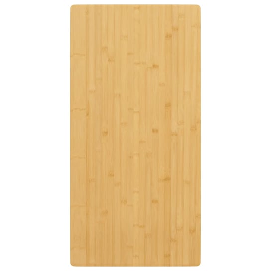 Bambusowy blat stołowy 50x100x4cm, naturalny kolor Zakito Europe
