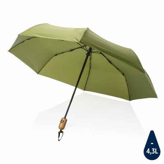 Bambusowy parasol automatyczny 21" Impact AWARE™ RPET KEMER