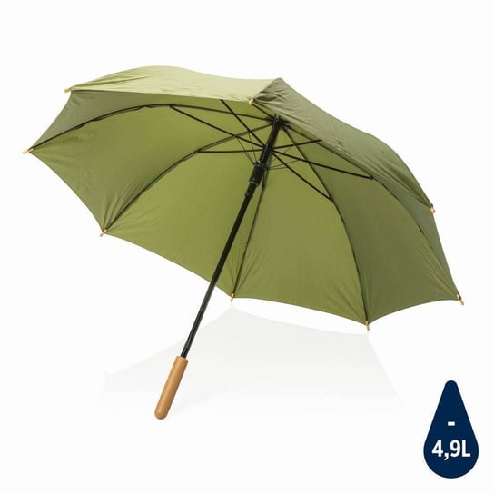 Bambusowy parasol automatyczny 23" Impact AWARE™ RPET KEMER