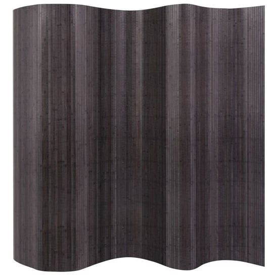 Bambusowy parawan, kolor szary, 250 x 165 cm vidaXL