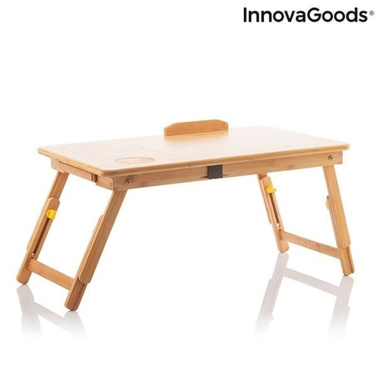 Bambusowy pomocniczy składany stolik Lapwood InnovaGoods InnovaGoods