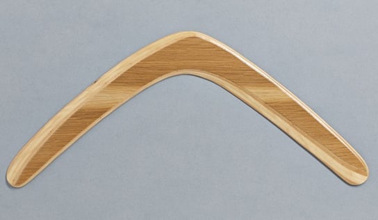Banan XL Dąb bumerang powracający - leworęczny Łowca Bumerangów