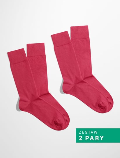 BANANA Socks, Skarpetki Essential - Rosy Charm - Różowy - Zestaw 2 pary - 36-41 Banana Socks