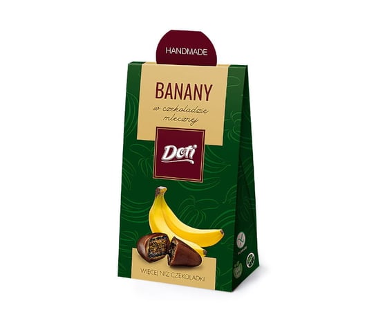 Banany w czekoladzie mlecznej Dotinki 50g Inna marka