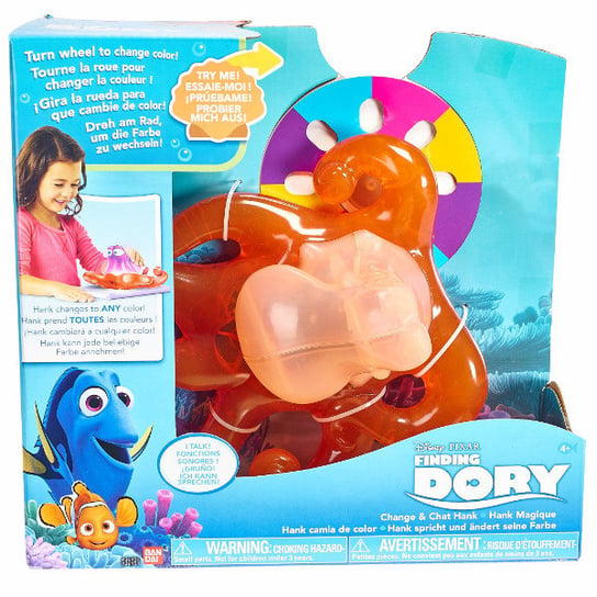 Bandai, Gdzie jest Dory, figurka Magniczny Hank zmieniający kolor Disney