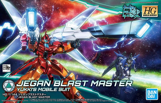 Bandai, HG Build Divers, figurka Jegan Blast Master Mobile Suit Gundam