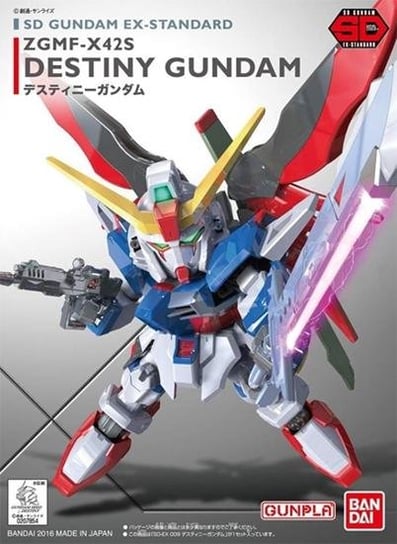 Bandai, Model plastikowy Gundam Gunpla, Ex-standard 009 destiny reprod Inna marka