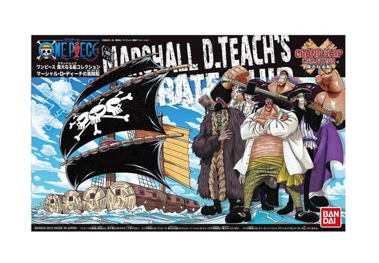 Bandai, model statku do złożenia One Piece: Grand Ship Collection - Marshall D. Teach's Ship BANDAI