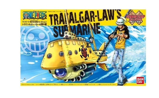 Bandai, model statku do złożenia One Piece: Grand Ship Collection - Trafalgar Law's Submarine BANDAI