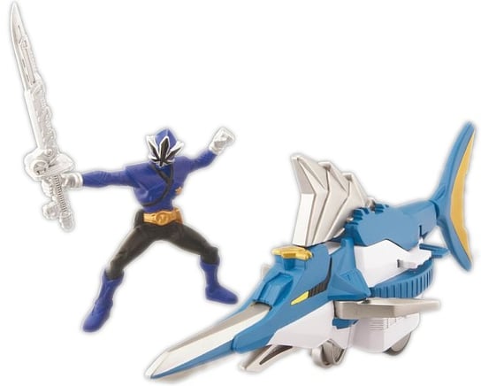 Bandai, Power Rangers Samurai, figurka z pojazdem Zord Miecznik + saszetka BANDAI