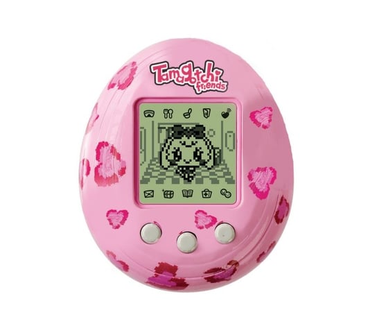 Bandai, Tamagotchi, Pink Hear Shaped Leopard, wirtualne zwierzątko Tamagotchi