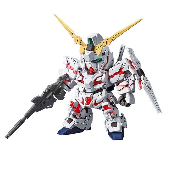 Bandai, Zestaw figurek kolekcjonerskich, Gundam SD Cross Silhouette Unicorn Gundam (D.M.) BANDAI