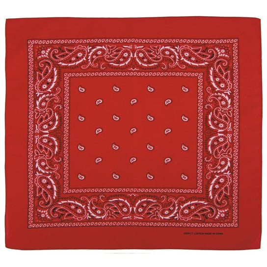 Bandamka Bandana Chusta 55x55 cm czerwono-biała MFH