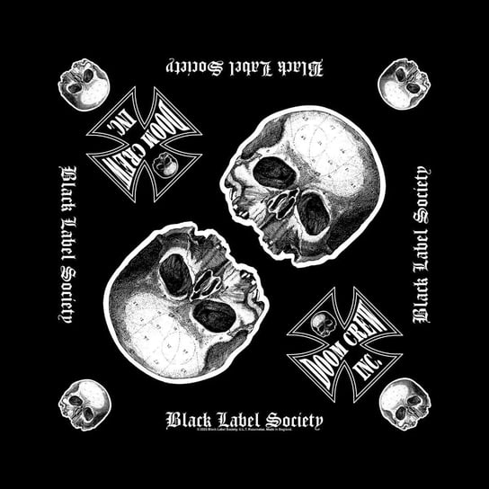 bandana BLACK LABEL SOCIETY - DOOM CREW Inna marka