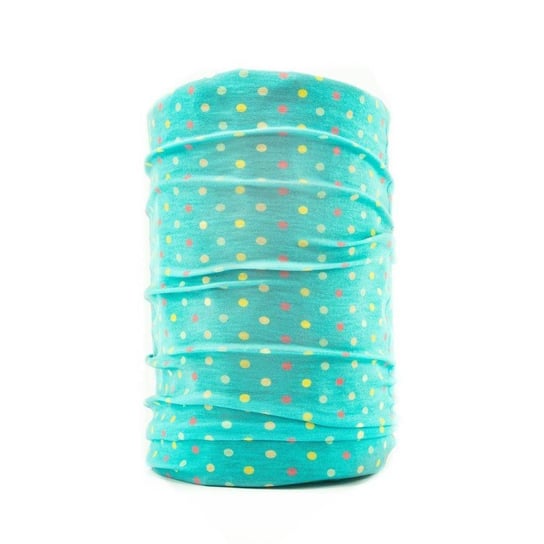 Bandana sportowa tuba Dr.Bacty - polka dots mint Dr.Bacty