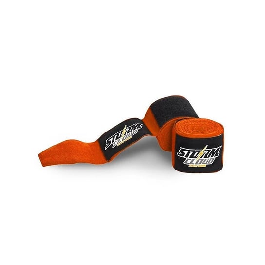 Bandaże (owijki) bokserskie StormCloud - 4 metry, kolor pomarańczowy StormCloud