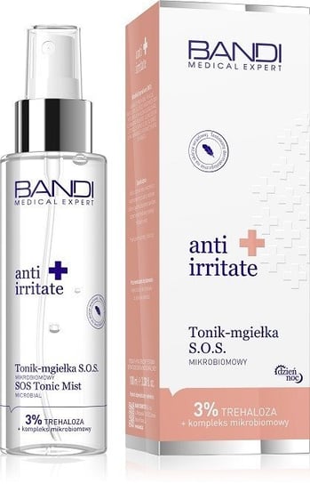 Bandi, Anti Irritate, Tonik-mgiełka S.O.S. mikrobiomowy, 100 ml Bandi
