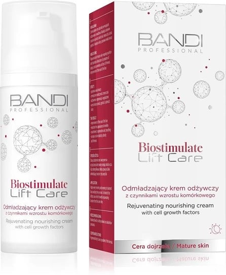 Bandi Biostimulate - Odmładzający krem odżywczy z czynnikami wzrostu komórkowego 50 ml Bandi