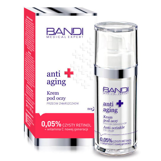 Bandi, Medical Expert Anti Aging, przeciwzmarszczkowy krem pod oczy, 30 ml Bandi