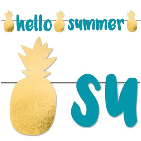 Baner, Ananas, Hello Summer Amscan