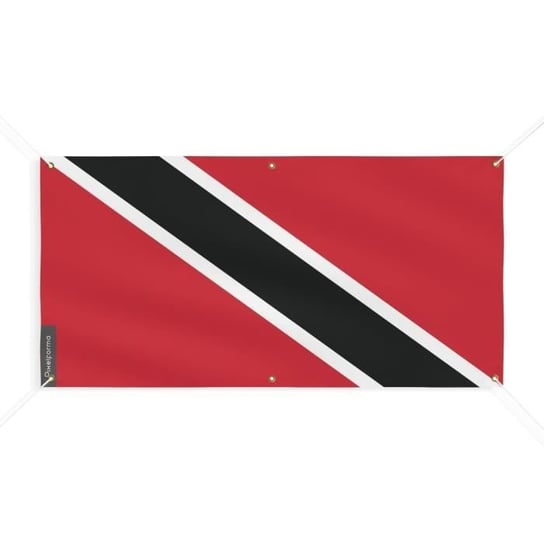 Baner Flaga Trynidadu i Tobago 6 oczek 50x100 cm, poliester Inny producent (majster PL)