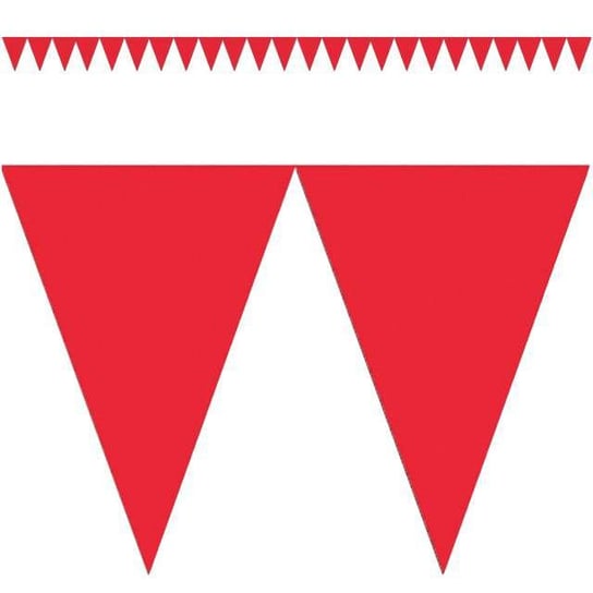 Baner flagi , czerwony, 450 cm Amscan