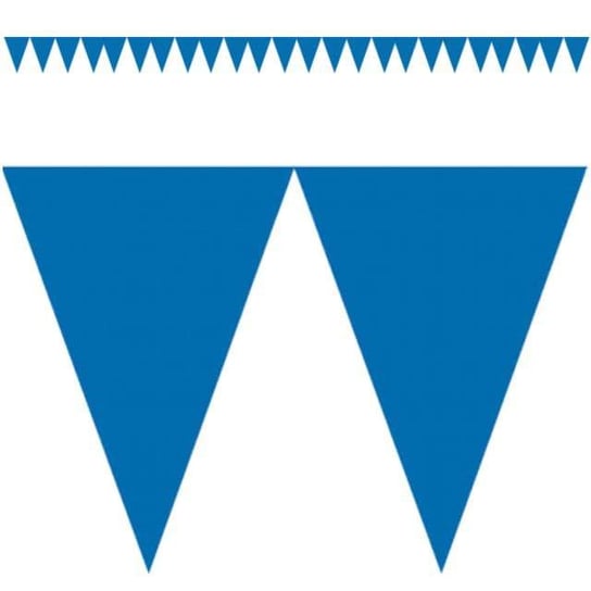 Baner flagi, niebieski, 450 cm Amscan