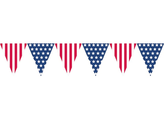 Baner flagi USA - 365 cm - 1 szt. Amscan