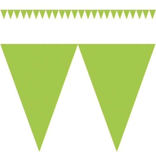 Baner flagi, zielony, 450 cm Amscan