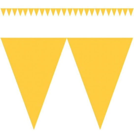 Baner flagi, żółty, 450 cm Amscan