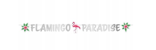 Baner, Flamingi, 90 cm Amscan