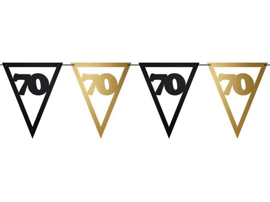 Baner Girlanda Perłowa 70 Urodziny 5 M Inna marka